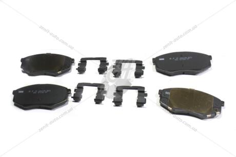 Колодки гальмівні передні Sonata (14-, 17-) (58101-D4A00) Mobis Hyundai/Kia/Mobis '58101-D4A00