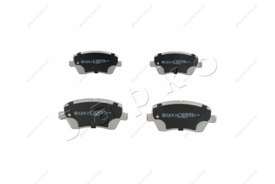 Колодки гальмівні передні Renault Clio III, Modus, Kangoo II, Duster, Sandero, Captur/Nissan Note (06-12) JAPKO 50013 (фото 1)