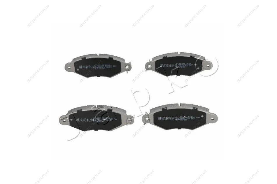 Колодки гальмівні переднi Renault Kangoo I 1.2- 1.9 dTi (97-)/Nissan Kubistar 1.2-1.6 (03-09) JAPKO 50114 (фото 1)