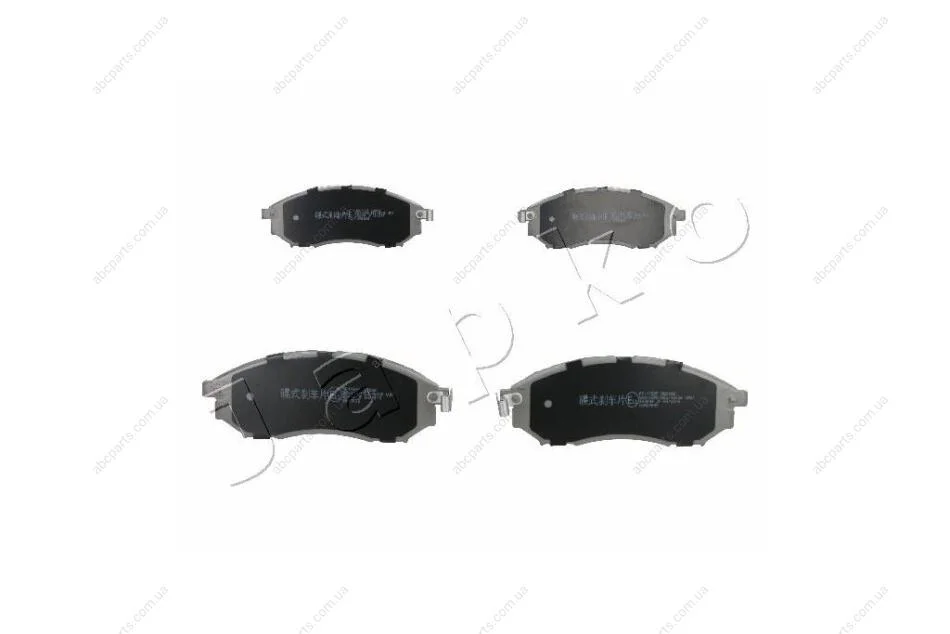 Колодки гальмівні перед. Nissan Murano (10-14), Qashqai (07-13), Navara (04-)/Infiniti EX, G, M, Q60, QX50, Q70 (07-) JAPKO 50115 (фото 1)
