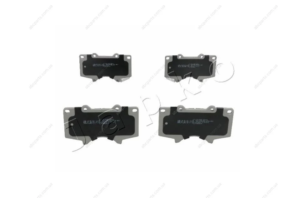 Колодки гальмівні переднi Toyota Land cruiser, Hilux 2.5 D-4D (02-09)/Mitsubishi Pajero IV 3.2 D-3.8 (07-) JAPKO 50205 (фото 1)