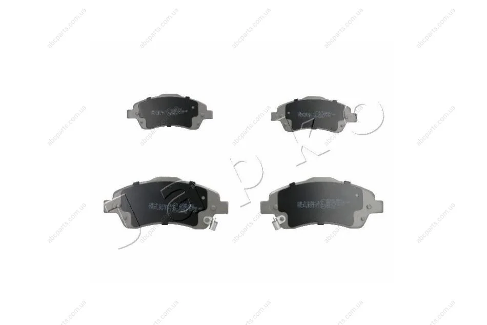 Колодки гальмівні передние Toyota Avensis, Corolla 1.6-2.4 (-09) JAPKO 50206 (фото 1)