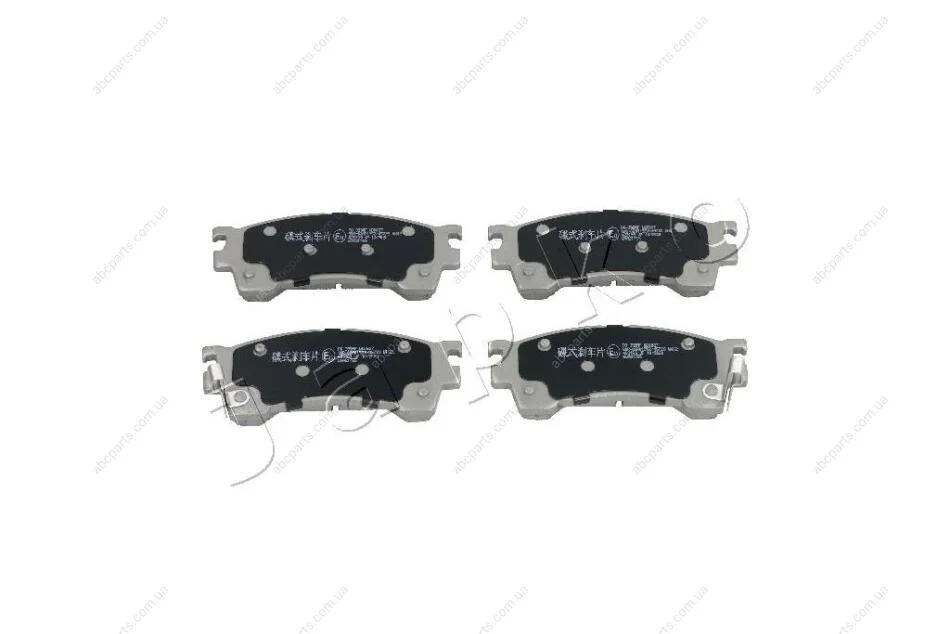 Колодки гальмівні передні Mazda MX-6, 626, 323F, Premacy 1.6-2.0 (91-05)/Ford USA Probe II 2.0, 2.5 (92-98) JAPKO 50399 (фото 1)