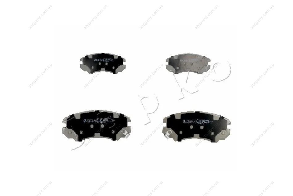 Колодки гальмівні переднi Hyundai Elantra, Sonata, Tucson, Grandeur, Coupe, ix20/Kia Magentis, Sportage, Optima (TF) JAPKO 50H10 (фото 1)