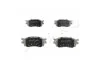 Колодки тормозные передние Hyundai Accent III, i20 / Kia Rio II 1.4-1.6 (05-12) JAPKO 50K12 (фото 1)