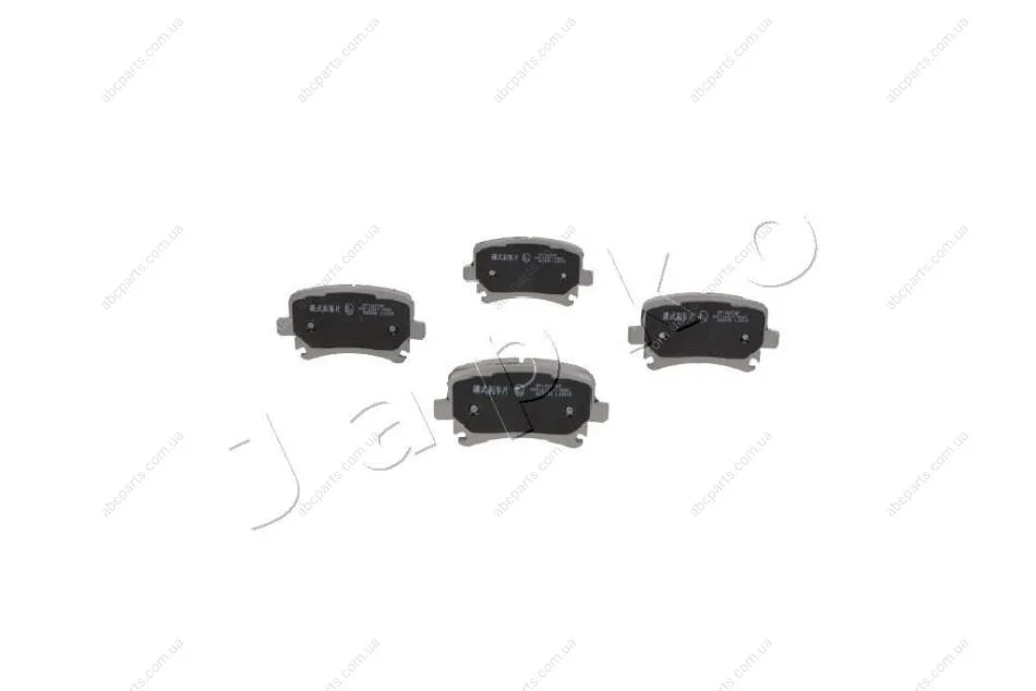 Колодки гальмівні зад. Audi A6, Q3/ Seat Alhambra/Passat, CC, Sharan, Tiguan 1.4-4.2 (04-) JAPKO 510007 (фото 1)