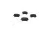 Колодки гальмівні зад. Audi A6, Q3/ Seat Alhambra/Passat, CC, Sharan, Tiguan 1.4-4.2 (04-) JAPKO 510007 (фото 1)