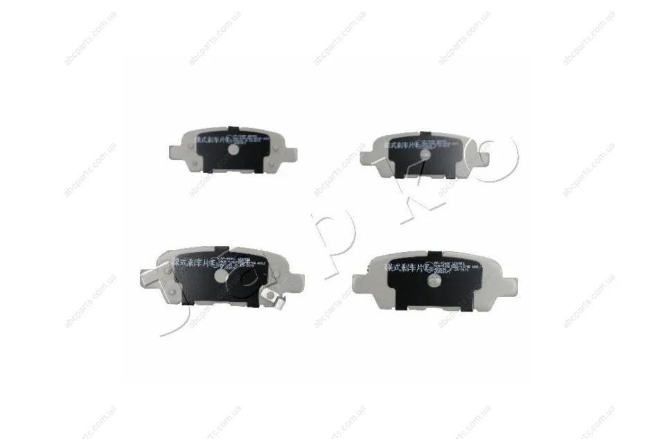 Колодки гальмівні дискові заднi Suzuki Grand Vitara II (05-) / Nissan X-trail Qashqai, Leaf, Juke, Murano (07-) JAPKO 51154 (фото 1)