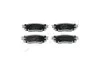 Колодки гальмівні задні Toyota Camry (17-), Rav 4 (18-), Lexus RX (15-) JAPKO 51234 (фото 1)
