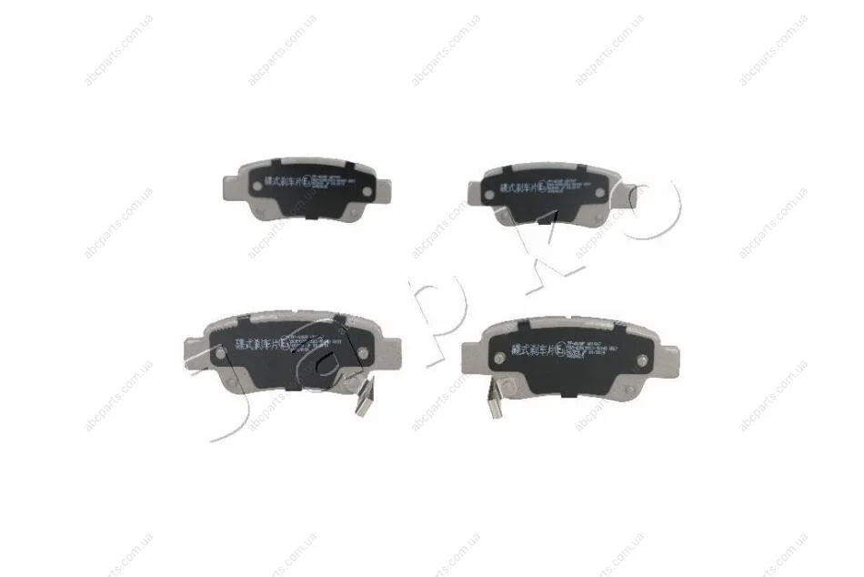 Колодки гальмівні дискові задні Honda Cr-v III, IV 1.6 - 2.4 (07-)(12-) JAPKO 51400 (фото 1)