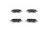 Колодки тормозные задние диск. Subaru Forester, Impreza, Legacy (99-15) JAPKO 51702 (фото 1)