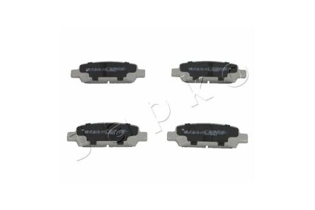 Колодки гальмівні задні диск. Subaru Forester, Impreza, Legacy (99-15) JAPKO 51702