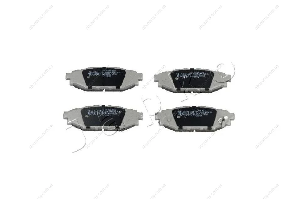 Колодки тормозные дисковые зад. Subaru Outback III, IV, Legacy IV, Impreza III, Forester III, XV, Impreza IV (07-) JAPKO 51704 (фото 1)