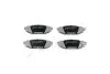 Колодки тормозные дисковые зад. Subaru Outback III, IV, Legacy IV, Impreza III, Forester III, XV, Impreza IV (07-) JAPKO 51704 (фото 1)
