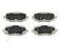 Колодки гальмівні дискові задні Jeep Renegade (14-), Compass (20-)/Fiat 500X (14-) JAPKO '51913 (фото 1)