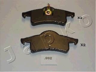 Колодки гальмівні дискові задні Jeep Grand Cherokee (99-) JAPKO '51992
