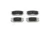 Колодки тормозные задние диск. Hyundai Terracan (HP) (01-08) JAPKO 51H03 (фото 1)