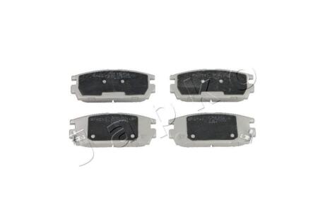 Колодки тормозные задние диск. Hyundai Terracan (HP) (01-08) JAPKO 51H03