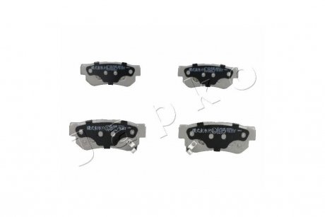 Колодки тормозные задние дисковые Hyundai Santa Fe II (06-12), Elantra 1.6 (05-11) JAPKO 51H04