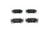 Колодки тормозные дисковые задние Hyundai Santa Fe II 2.2 CRDi-2.7 (06-12), H-1 2.4, 2.5 D (97-08) JAPKO 51H08 (фото 1)