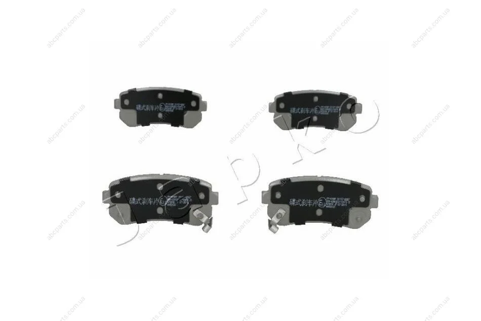 Колодки гальмівні дискові задні Hyundai i20, I30, IX35/Kia Ceed, Sportage (04-) JAPKO 51K09 (фото 1)