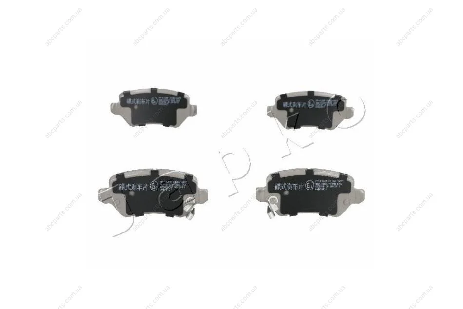 Колодки тормозные дисковые задние Kia Ceed, Pro ceed 1.4 (10-)/Opel Astra G, H, Combo, Corsa, Meriva (03-) JAPKO 51K12 (фото 1)