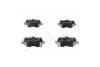 Колодки тормозные дисковые задние Kia Ceed, Pro ceed 1.4 (10-)/Opel Astra G, H, Combo, Corsa, Meriva (03-) JAPKO 51K12 (фото 1)