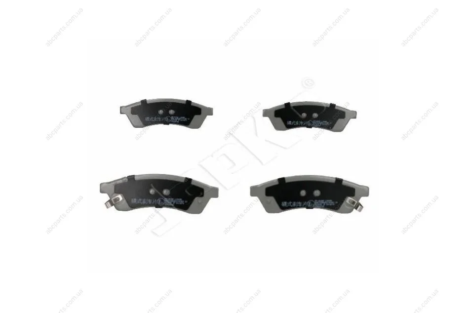 Колодки гальмівні дискові задні Chevrolet Epica (05-) (51W03) JAPKO '51W03 (фото 1)