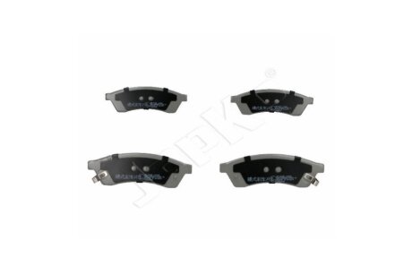 Колодки гальмівні дискові задні Chevrolet Epica (05-) JAPKO '51W03