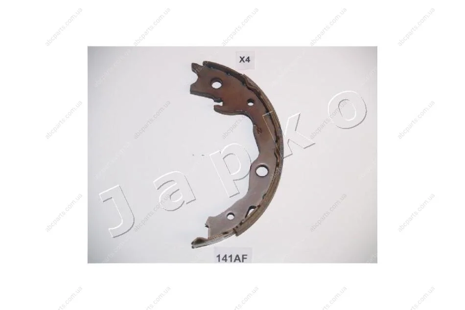 Колодки тормозные стояночного тормоза Nissan Juke (10-), Leaf (10-13), Qashqai (06-13), Tida (07-), X-Trail (07-14) JAPKO '55141 (фото 1)
