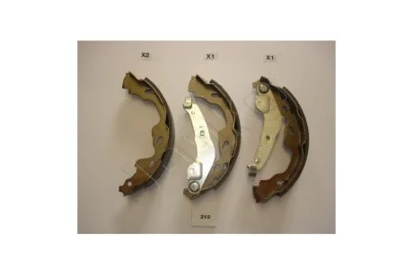 Колодки гальмівні барабанні задні Suzuki Swift (05-)/Citroen C1 (05-)/Toyota Yaris (99-) JAPKO '55212