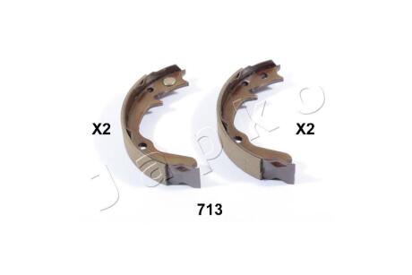 Колодки стоянкового гальма Subaru Forester, Impreza, Legacy (95-, 05-) JAPKO 55713