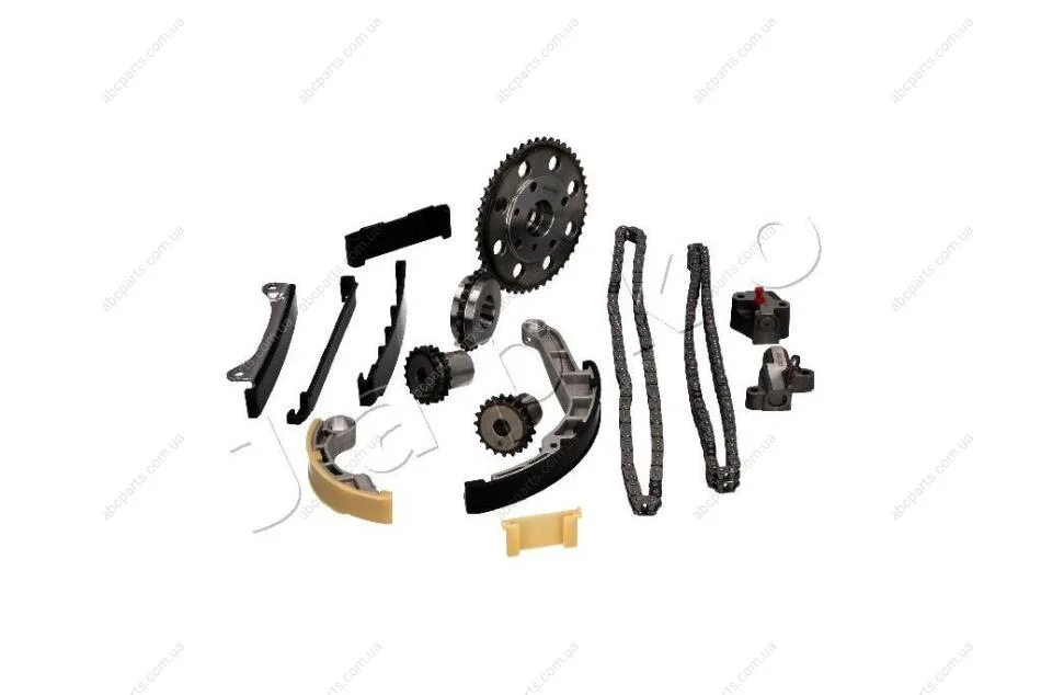 Комплект цепи привода распредвала Nissan Navara (D40), NP300, Pathfinder, Pick Up 2.5 DCI (05-) JAPKO KJK113 (фото 1)