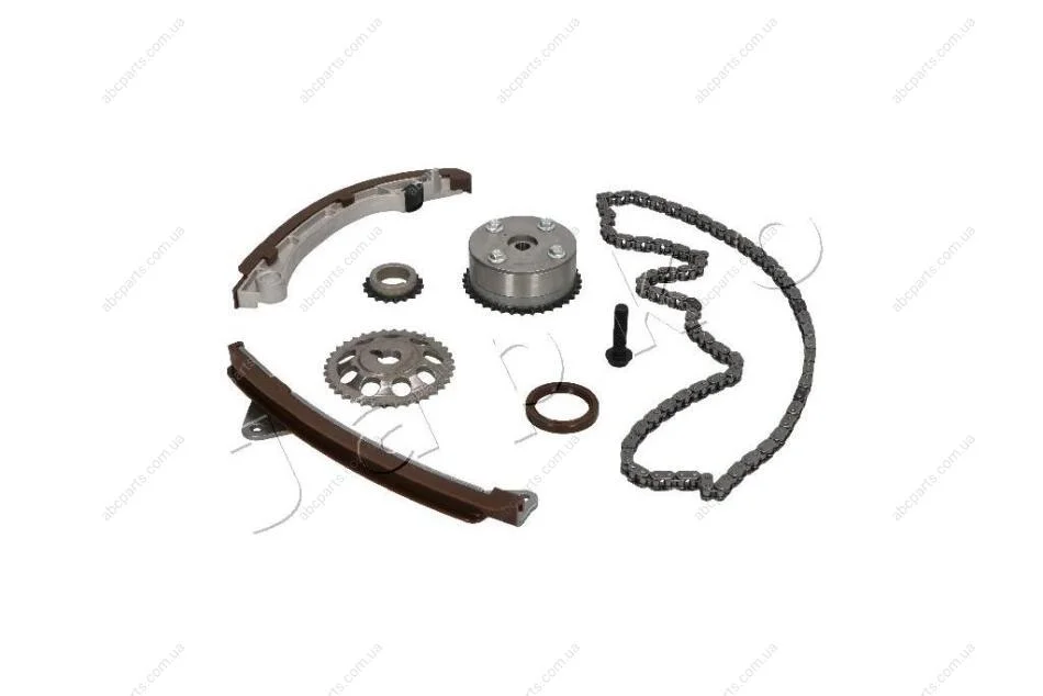 К-кт ланцюга ГРМ (3шестерні+напр.) Toyota Corolla (E11, E12) 1.4, 1.6 (00-07), Avensis 1.6, 1.8 (00-08) JAPKO KJK201V (фото 1)