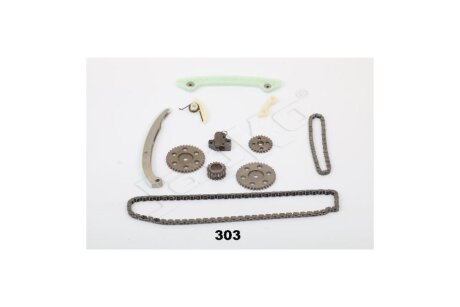 К-кт ланцюга ГРМ (10 деталей) Ford Focus II (03-)/Mazda 3, 5, 6 (02-)/Volvo C30, S40, V50 (04-) 1.8i, 2.0i JAPKO 'KJK303