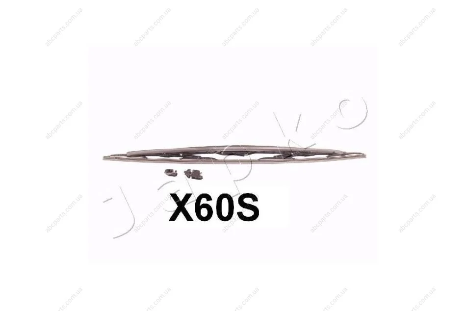 Щітка склоочисника 600мм зі спойлером Kia/Hyundai/Ford/Citroen/Honda/MB/PSA JAPKO SJX60S (фото 1)