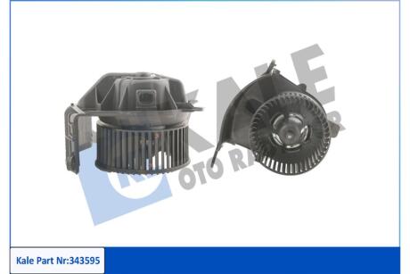 Электровентилятор отопителя Renault Scenic II, Grand Scenic II (03-) OTO RADYATOR Kale 343595