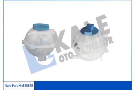 Бачок расширительный Audi A1 (11-)/Seat Ibiza (02-)/Skoda Fabia (00-), Rapid (12-) OTO RADYATOR Kale 343645