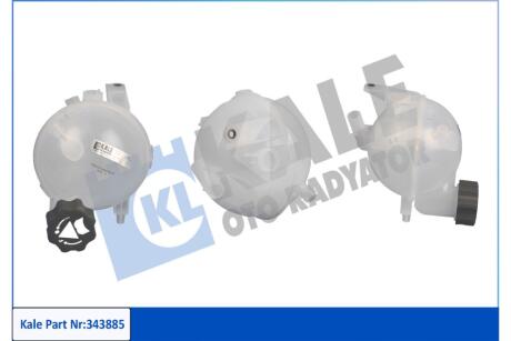Бачок расширительный Citroen C4 (04-)/Peugeot 307 (00-) OTO RADYATOR Kale 343885