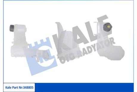 Бачок расширительный Renault Laguna III (07-), Latitude (11-) OTO RADYATOR Kale 348805