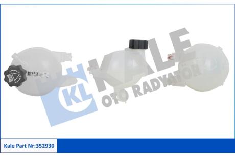 Бачок расширительный Citroen C-Elysee (12-)/Peugeot 301 (12-) OTO RADYATOR Kale 352930