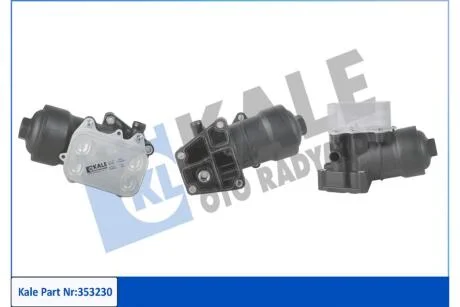 Радиатор масляный Audi/Skoda/Seat/VW (04-) 1.6 Tdi, 2.0 Tdi KALE OTO RADYATOR Kale '353230