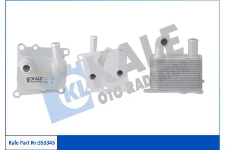 Радіатор масляний Ford Focus (98-), Mondeo (07-), Transit Connect (02-) 1.8 TDCi KALE OTO RADYATOR Kale '353345
