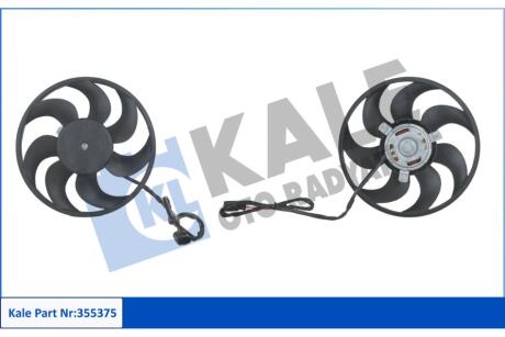 Вентилятор охлаждения радиатора MB Viano, Vito (03-) OTO RADYATOR Kale '355375