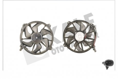 Вентилятор охлаждения радиатора Citroen C5 I, C8, Jumpy, Fiat Scudo, Ulysse OTO RADYATOR Kale 420600