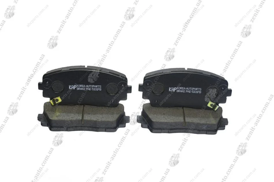 Колодки гальмівні перед Kia Picanto (11-) (58101-1YA00) KAP KAP (KoreaAutoParts) K07PADFR00822 (фото 1)
