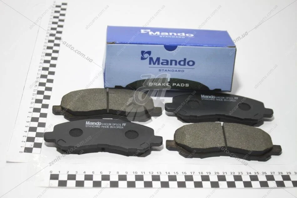 Колодки тормозные перед (MR527674) Mitsubishi ASX, Lancer, Outlander (08-) KAP KAP (KoreaAutoParts) KE0700566 (фото 1)