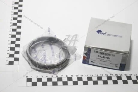 Кольца поршневые Лачетти 1,8 LDA (80,71) 1-й ремонт (93742701) KG0100075 KAP KAP (KoreaAutoParts) 'KG0100075