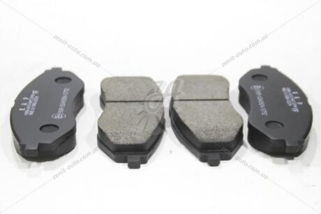 Колодки гальмівні Авео перед (к-т 4шт) (94566892) KAP-E9 KAP (KoreaAutoParts) 'KG0700100E9