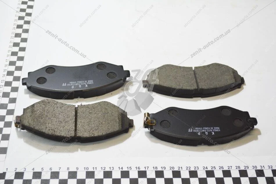 Колодки тормозные Авео Т300/R4/Cobalt диск перед (к-кт 4шт) (95231011) KAP KAP (KoreaAutoParts) KG0700155 (фото 1)